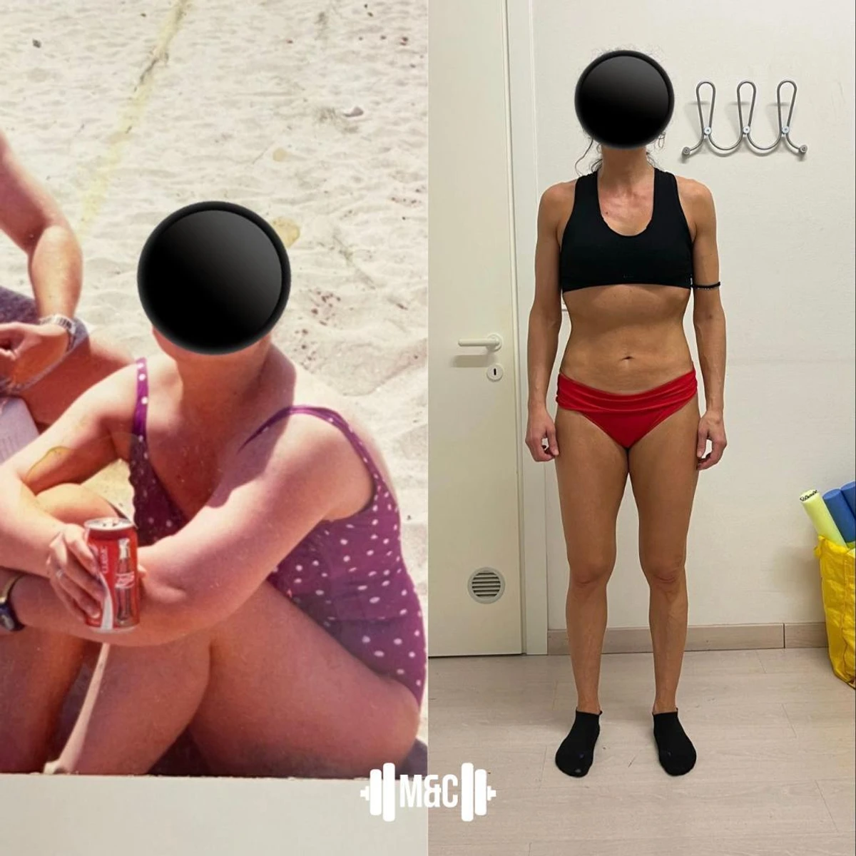 Fitness transformation example 1