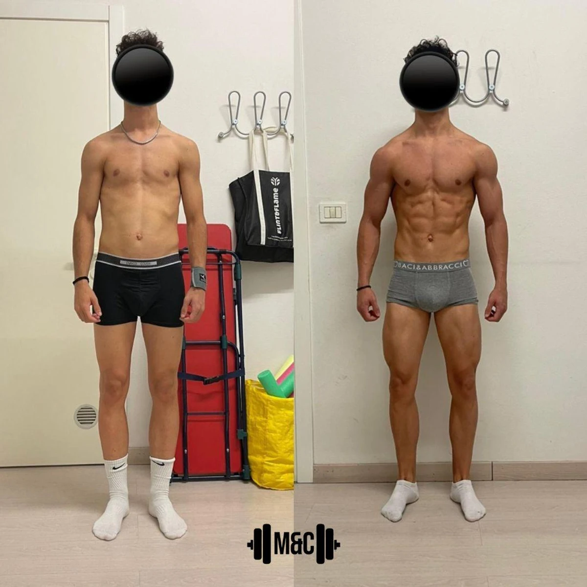 Fitness transformation example 4