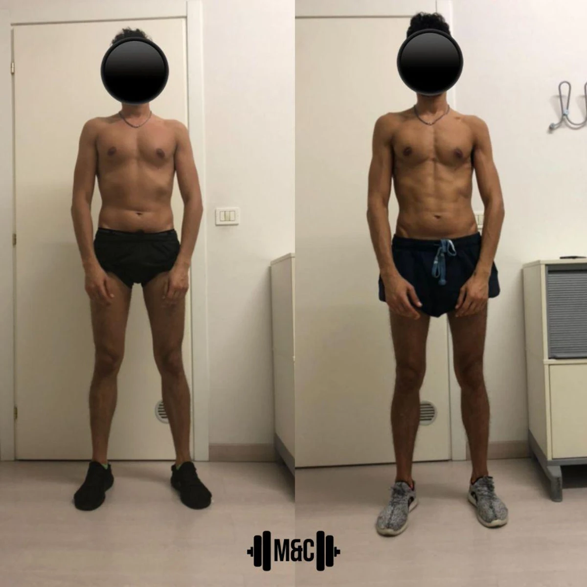 Fitness transformation example 6